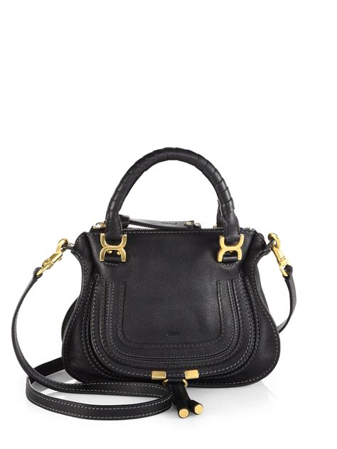 chloe mini black bag|chloe mini crossbody bag.